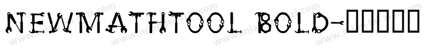 NewMathTool Bold字体转换